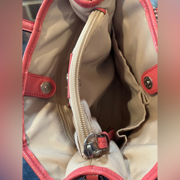 Coach Signature Strip Mini Carryall New Without Tags Beautiful 7”H 10”L … - Picture 4 of 14